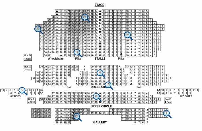 Manchester Opera House Seating Plan House Design Ideas