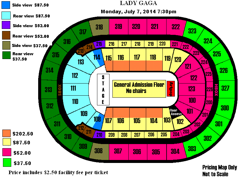 Possible 360Ã‚Â° Arena Layout artRAVE the ARTPOP Ball Gaga Daily