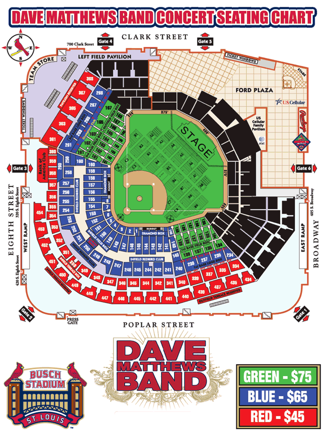 Busch Stadium Seating Chart 3D