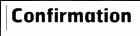 Confirmation
